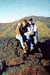 Mike & I on The Chimneys Mountain