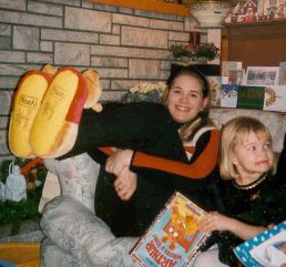 Janet, Jess and Pooh slippers.