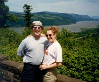 Andy and Francie at Crown Point