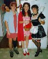 Annette, Bridgette & I in costume