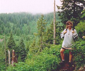 Hiking at Burnt Lake