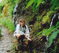 Hiking at Burnt Lake