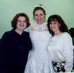 Margo, Jeana & I at Jeana's wedding