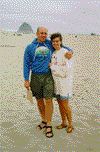 Mike and I at Haystack Rock