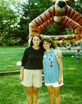 Robin and I at the company picnic