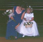 Julie and Flower Girl Jackie