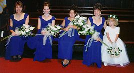 Seated Bridesmaids