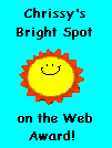 Bright Spot on the Web Award