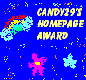 Candy29's Homepage Award