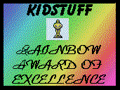 Kidstuff Rainbow Award of Excellence