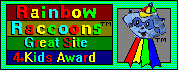 Rainbow Racoon Award