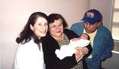 Mom, Grandma Ortiz, EJ, and Grandpa Ortiz