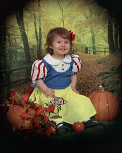 The cutest Snow White ever!