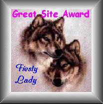 Fiesty Lady Gret Site Award