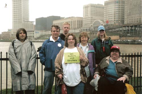 MS Rollers & Strollers at the 2007 MS Walk