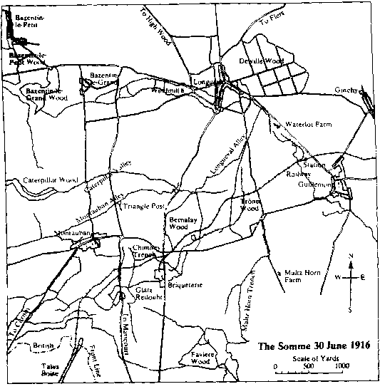 The Somme, France - June 1916