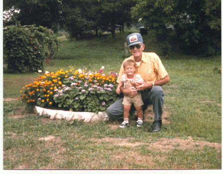 PaPa Page & Grandson Drew 1995