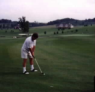 Bucky at Draper Valley GC