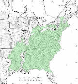 flowering dogwood range