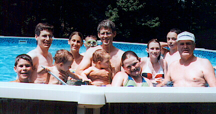 Poolside at Uncle Bob's