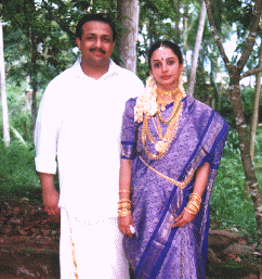 [Myself and Reshmi after Marriage]