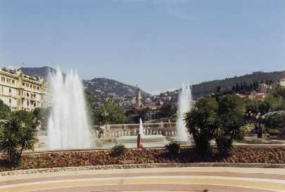 Park fountain