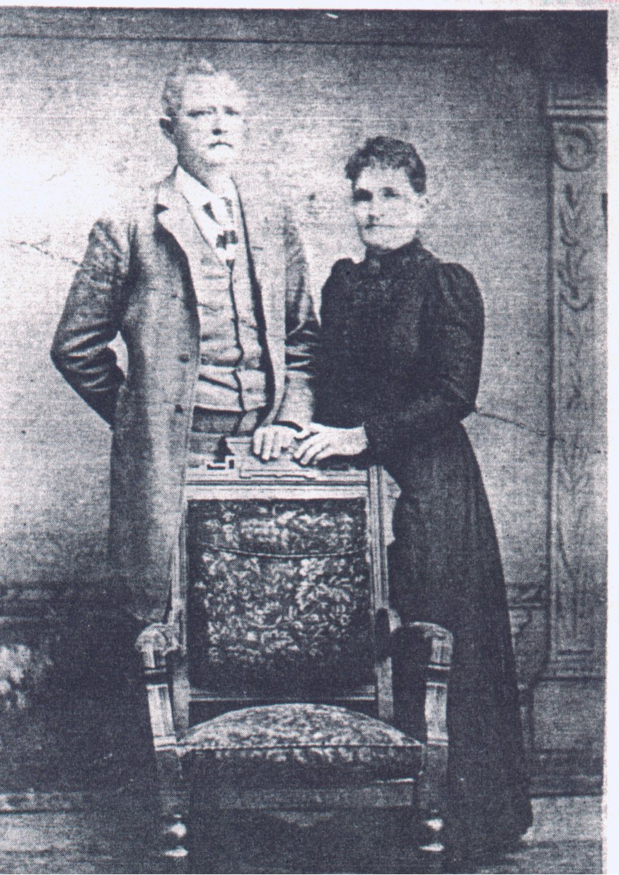 Mary Elizabeth Douglas Broughton & her brother John Douglas