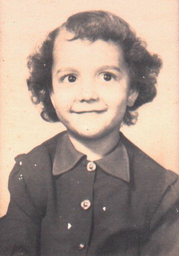 Sue Broughton (Hico School Dec.1952) 5-yrs-old