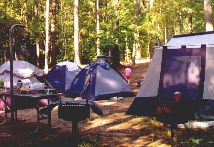 Falls Lake -- Rollingview Campground