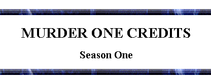 Murder One Episode Credits