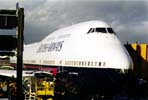 British Airways' 747: `City of Edinburg'