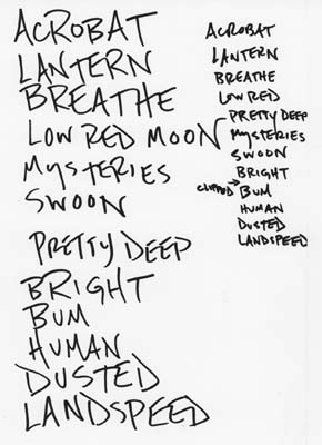 setlist