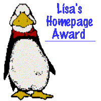 Lisa's Homepage Award