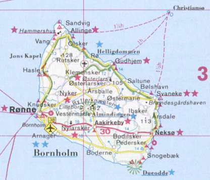 Bornholm Map