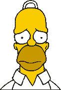 Homer's Unhappy