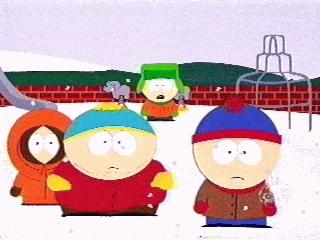 The four kids from South Park