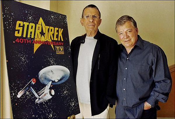 Shatner and Nimoy Mark 40