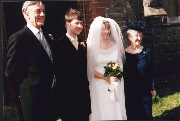 Group outside church