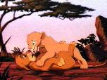 [Picture of Nala Pinning Simba]