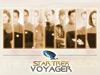 Voyager Crew Season 7 sepia