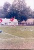 Keanu tossing a football