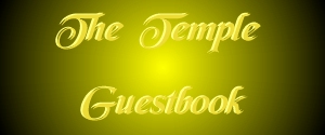 The Temple Guestbook