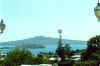 An extinct volcano in Auckland Harbour