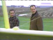 Jim and Blair walk by the plane (Dead Certain)