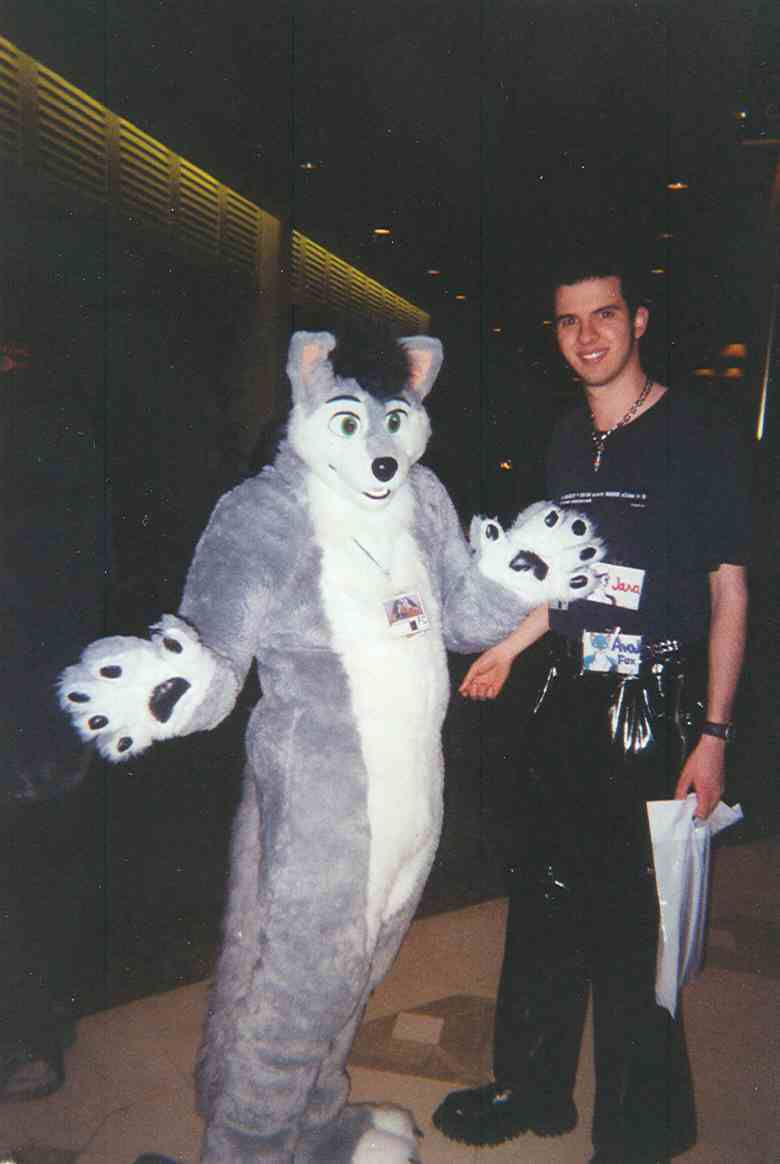 Fur suit photo from Further Confusion #3.