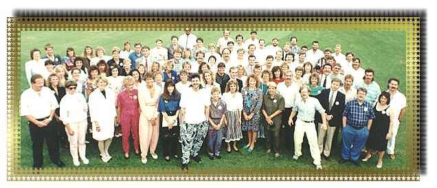 15 Year Reunion Group Photo -- South Shore Golf Club -- July 1990