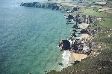 Cornish coastline