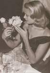 Grace Kelly with flowers