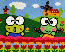 Keroppi in Holland