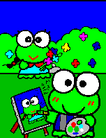 Keroppi Painting Keroleen